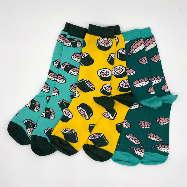 Sushi Socks 3-Pack