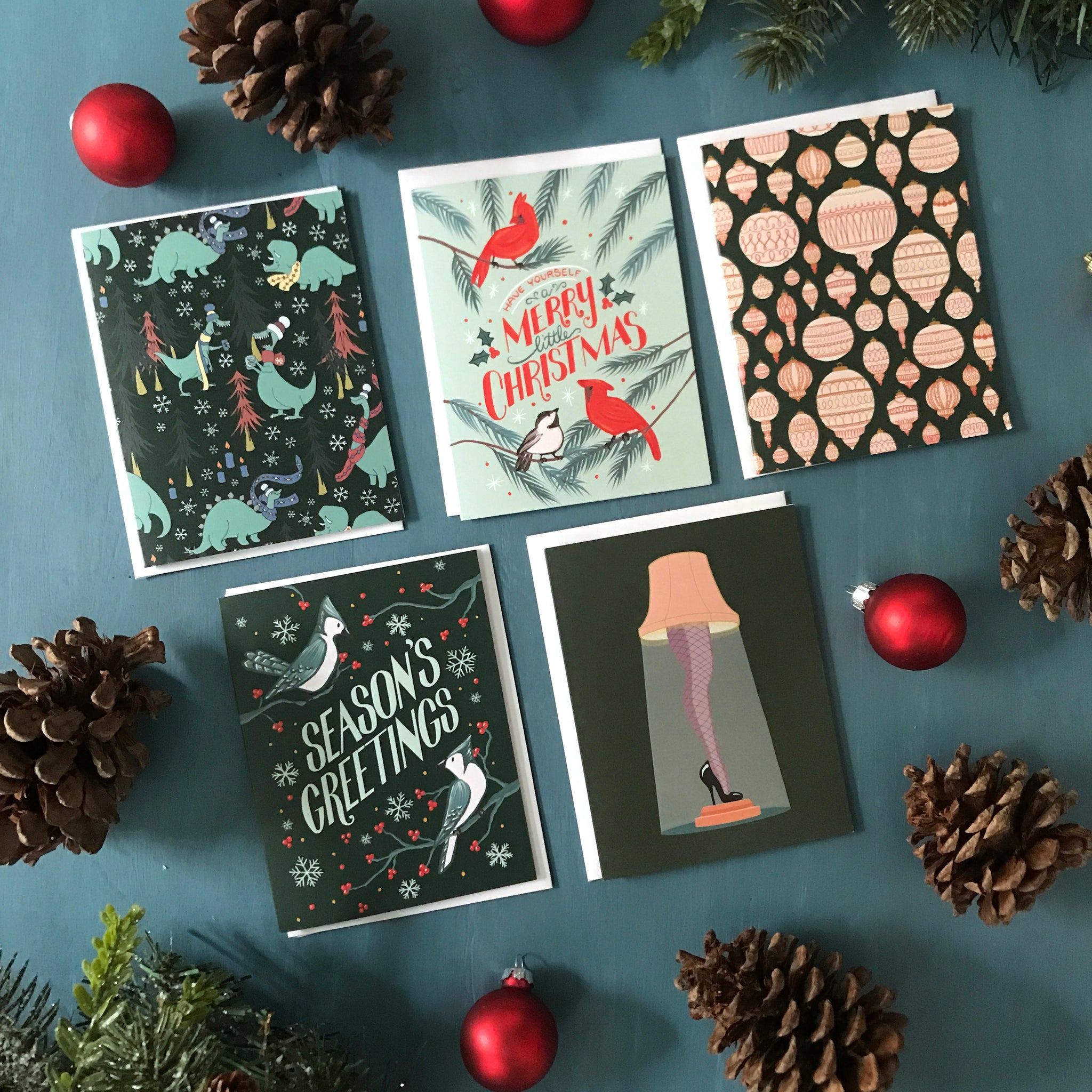 Season's Greetings Christmas Card Multi-Pack